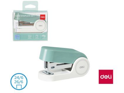SEŠÍVAČKA MINI DELI ZELENÁ + DRÁTKY EK203 C220042