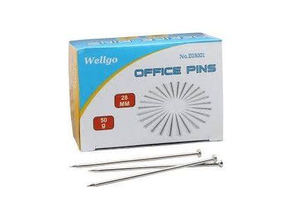 ŠPENDLÍKY PONIKLOVANÉ 28MM 50G HDA 0144/322850