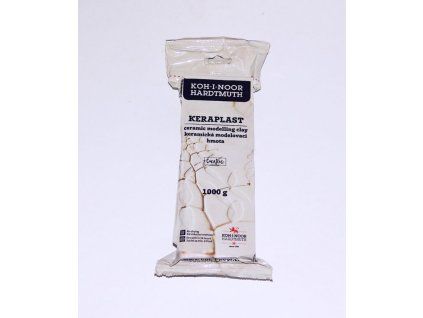 MODELOVACÍ HMOTA BÍLÁ 1KG KERAPLAST VYTVRDITELNÁ 131706