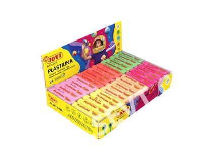 PLASTELÍNA 30X50G NEONOVÉ 6BAREV
