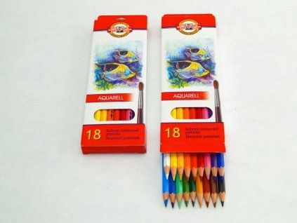 PASTELKY AKVARELOVÉ 3717/18 PLODY,RYBY,TANEČNICE