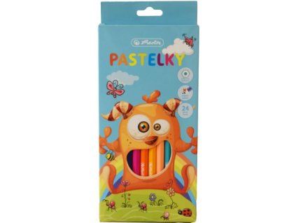 PASTELKY ŠESTIHRANNÉ 24KS PŘÍŠERKY 9011217   X