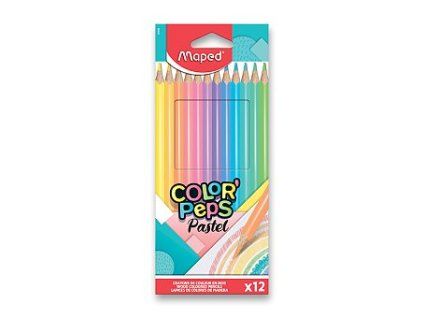 PASTELKY TROJHRANNÉ 12KS COLOR PEPS PASTEL 0086/9832069