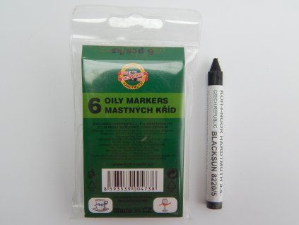 KŘÍDA PRŮMYSLOVÁ MASTNÁ ČERNÁ 8220/5