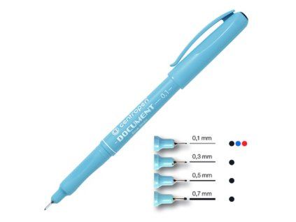 LINER DOKUMENT 2631/1 ČERNÝ 0,1MM
