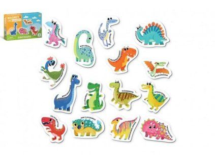 MAGNETY DINOSAUŘI V KRABIČCE 15KS 56400014