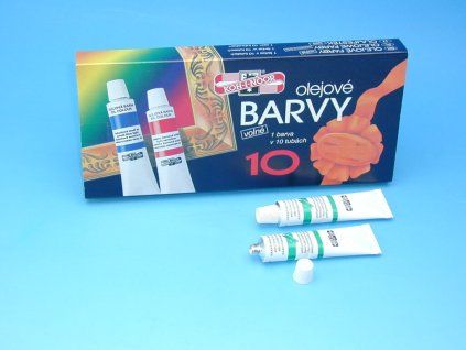 BARVA OLEJOVÁ ZELEŇ PERMANENTNÍ OHNIVÁ 16ML 161516 UMĚLECKÁ