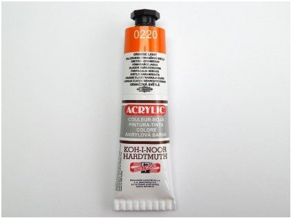 AKRYLOVA BARVA 40ML ORANŽOVÁ SVĚTLÁ 162727 0220