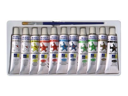TEMPEROVÉ BARVY EUROPEN 10+1 16ML