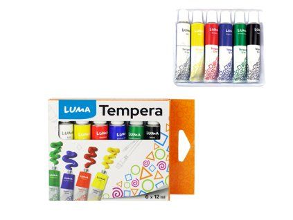 TEMPEROVÉ BARVY 6KS 12ML E330255