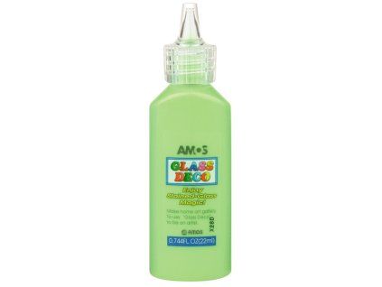 BARVA NA SKLO Č.10 SVĚTLE ZELENÁ 22ML 1502