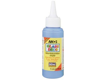 BARVA NA SKLO TMAVĚ MODRÁ Č.9 60ML 1503