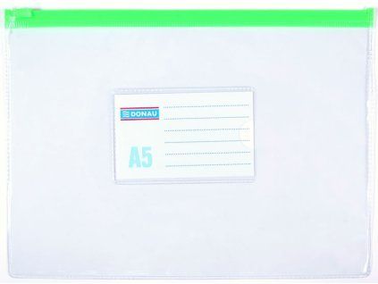 KAPSA PVC SE ZIPEM A5 BEZBARVÁ U1797001PL-00