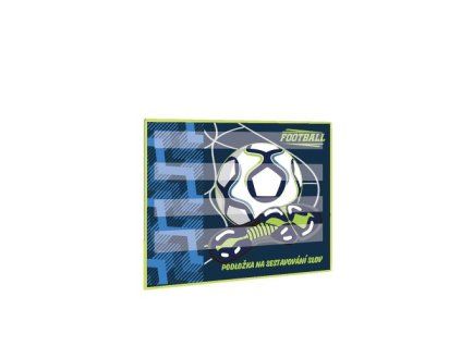 PODLOŽKA NA SESTAVOVÁNÍ SLOV FOOTBALL 3-91323 X