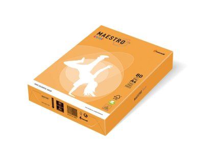 Kopírovací papír A4/80g/500ks neon oranžový 9417-NEOORA80S x