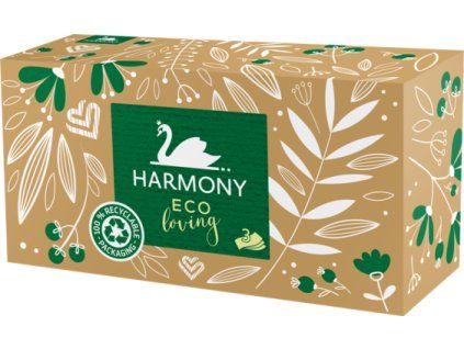 Kapesníčky Harmony Eco Loving 3 vrstvé 100ks