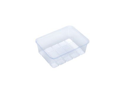 Vanička plast čirá 1200ml 09.20233 + víčko čiré 09.20236