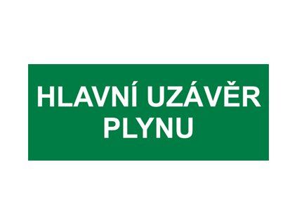 686 SAMOLEPKA HLAVNÍ UZÁVĚR PLYNU