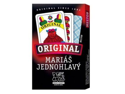 1709 KARTY MARÁŠ JEDNOHLAVÝ KÁRO PAPÍROVÁ KRABIČKA