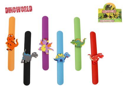 NÁRAMEK S DINOSAUREM  21,5CM  6 BAREV  620708