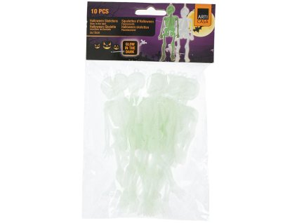 KOSTLIVEC SVÍTÍCÍ PLAST 14CM 10KS V SÁČKU  521051
