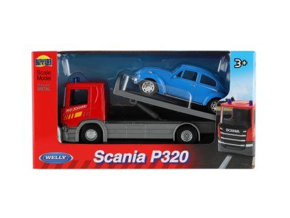 AUTO ODTAHOVKA WELLY SCANIA P320 + AUTO KOV/PLAST 15CM   23299266