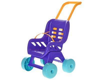 KOČÁREK BUGGY FIALOVÝ PLAST   33956