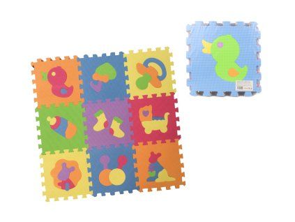 PĚNOVÉ PUZZLE 9KS  125559