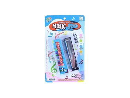 HARMONIKA KOVOVÁ FOUKACÍ 13CM  209787