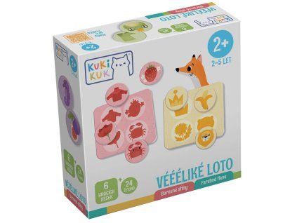 KUKIKUK VÉÉÉLIKÉ LOTO BAREVNÉ STÍNY   80035