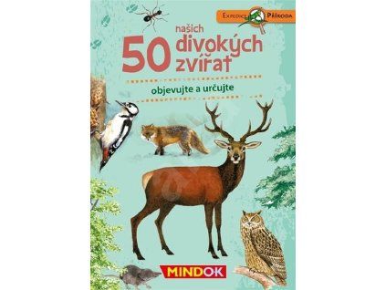 MINDOK HRA EXPEDICE PŘÍRODA: 50 LESNÍCH ZVÍŘÁTEK  312