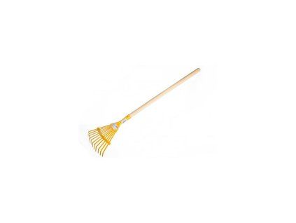 HRÁBĚ KOV/DŘEVO ŽLUTÉ 80CM   34540354