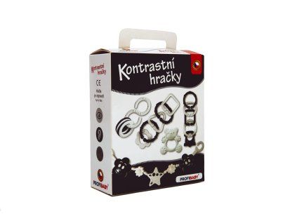PROFIBABY KONTRASTNÍ HRAČKY CHRASTÍTKA, KOUSÁTKA V KR  359