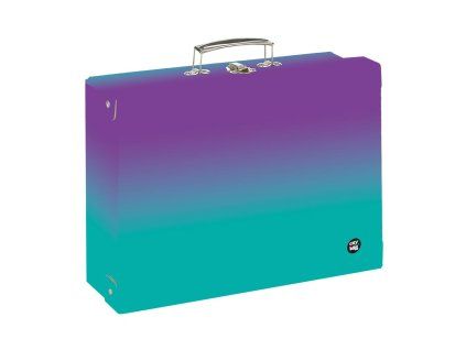 KUFR HRANATÝ OXY OMBRE PURPLE-BLUE  32X23X9,5CM    6-06224