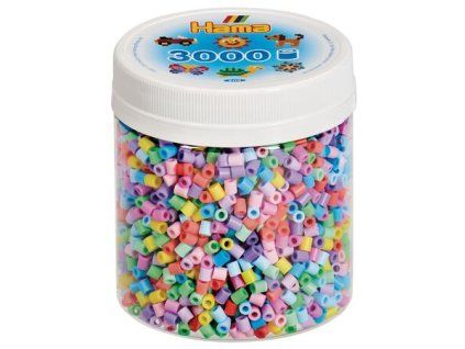 HAMA ZAŽEHLOVACÍ KORÁLKY V TUBĚ MIDI - MIX 3.000KS   H209-50