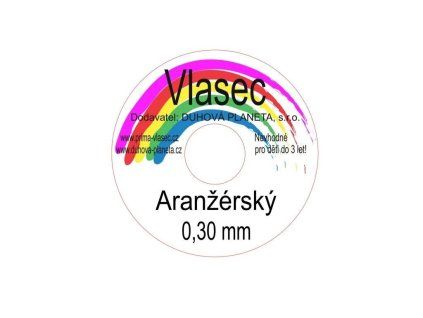 ARANŽÉRSKÝ VLASEC 0,30mm-200m