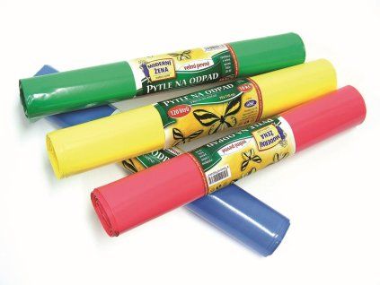 PYTEL LD-PE 120L ZELENÝ 10KS 70X110 40511B