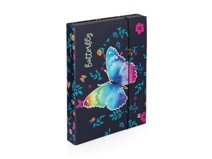 Box na sešity A4 Jumbo Motýl 2 5-78223