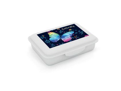 BOX NA SVAČINU S PŘIHRÁDKOU MOTÝL 2   9-58325