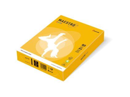 Kopírovací papír A4/80g/500ks Intensiv sl.žlutý 9417-SY40A80S