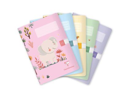Školní sešit Clairefontaine KIDS A5 "512" linka16mm, 10 listů CZ/SK  1512-00-KIDS