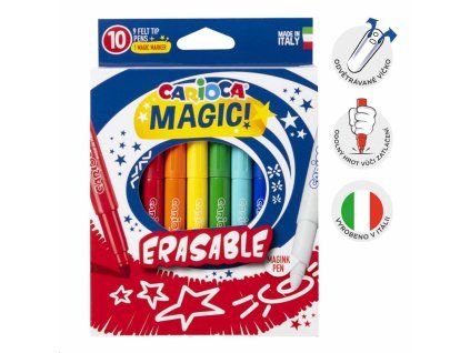 MAGICKÉ FIXY SMAZATELNÉ ZMIZÍKEM 10KS I43182