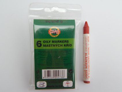 KŘÍDA PRŮMYSLOVÁ MASTNÁ ČERVENÁ 8220/1