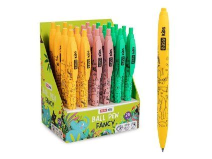 KULIČKOVÉ PERO FANCY KIDS RŮŽ-ZEL-ŽLU S943664