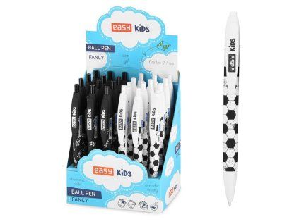 KULIČKOVÉ PERO FANCY KIDS BÍLO-ČERNÁ S941721