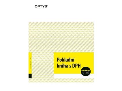 1014 Pokladní kniha A4, samopropisovací
