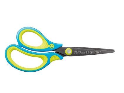 NŮŽKY PRO LEVÁKY 15CM MODRO-ZELENÁ 810265