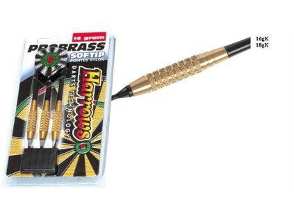 ŠIPKY HARROWS  PRO BRASS  SOFT 18g  21126