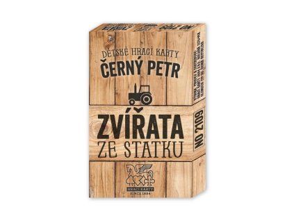 2109 ČERNÝ PETR ZVÍŘATA ZE STATKU