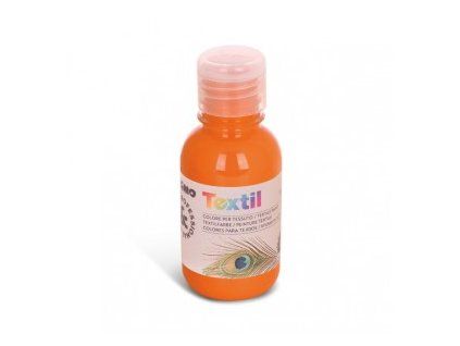 BARVA NA TEXTIL ORANŽOVÁ 250 125ML